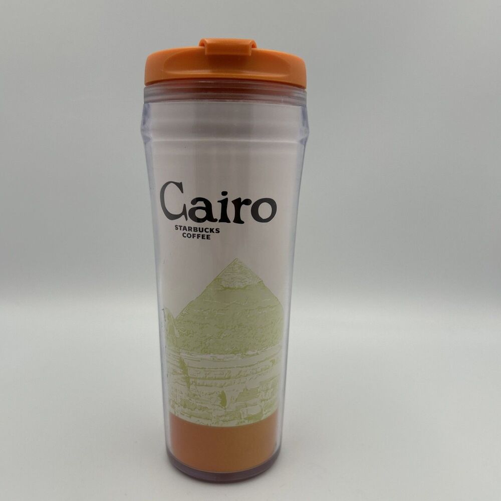 Starbucks Cairo Tumbler City Series Travel Mug 12 Oz 2010